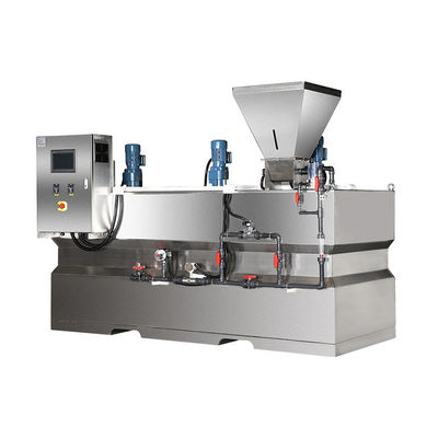 SS304 de automatische Waterzuiveringsinstallatie van PAM Integrated Dosing System 1000l/H