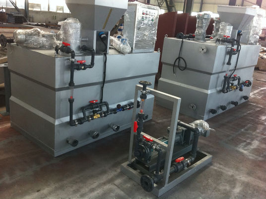 SS304 de automatische Waterzuiveringsinstallatie van PAM Integrated Dosing System 1000l/H