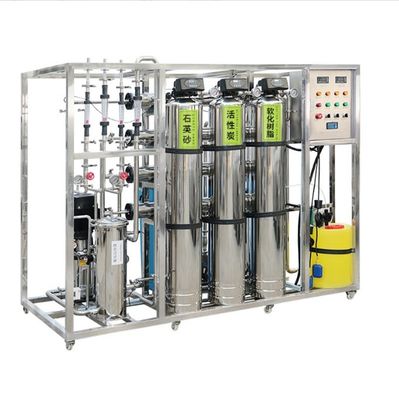 Het zuivere Materiaal van de het Waterbehandeling van de Water Omgekeerde Osmose integreerde Automatische 2t/H