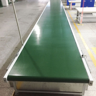 De industriële Horizontale pvc-Transportband van het het Aluminiumprofiel van de Riemtransportband Automatische