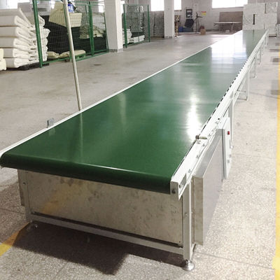De industriële Horizontale pvc-Transportband van het het Aluminiumprofiel van de Riemtransportband Automatische