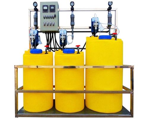 1000L/H PE het Langzame de Versie van Pac Pam Flocculant Automatic Dosing Machine Oplossen