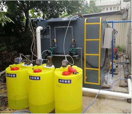 1000L/H PE het Langzame de Versie van Pac Pam Flocculant Automatic Dosing Machine Oplossen