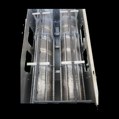 SS304 schroeftype het Weilandbehandeling van afvalwater Automatische 3m3/H van het Modderdehydratatietoestel
