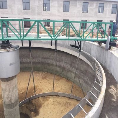 304 roestvrij staal Opgeschorte Center Drive-de Behandelings van afvalwatermachine van de Modderschraper