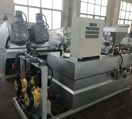 2000L/H PAM Automatic Dosing System Chloride-Flocculant Zuur Basis het Doseren Materiaal
