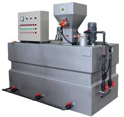 2000L/H PAM Automatic Dosing System Chloride-Flocculant Zuur Basis het Doseren Materiaal