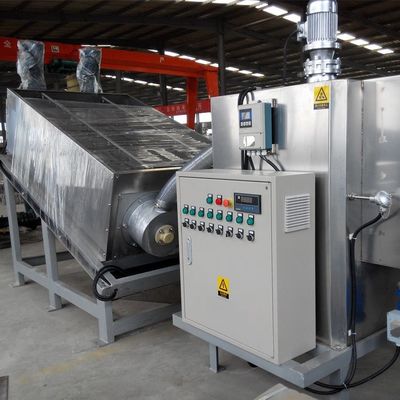 15m3/H spiraalvormig van de het voedselfabriek van de modder ontwaterend machine de modder ontwaterend materiaal