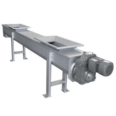 shaftless de schroeftransportband 304 van 10t/h roestvrij staalmodder en sintel die materiaal vervoeren