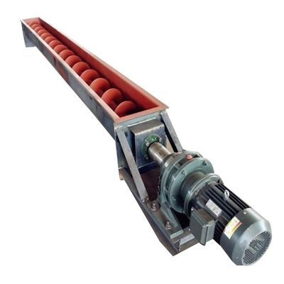 2m3/H van de de transportbandsteenkool van de koolstofstaalschroef van de de Askorrel shaftless spiraalvormig de transportbandsysteem