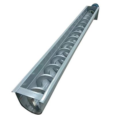 2m3/H van de de transportbandsteenkool van de koolstofstaalschroef van de de Askorrel shaftless spiraalvormig de transportbandsysteem