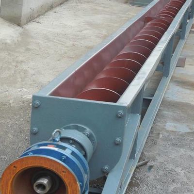 2m3/H van de de transportbandsteenkool van de koolstofstaalschroef van de de Askorrel shaftless spiraalvormig de transportbandsysteem