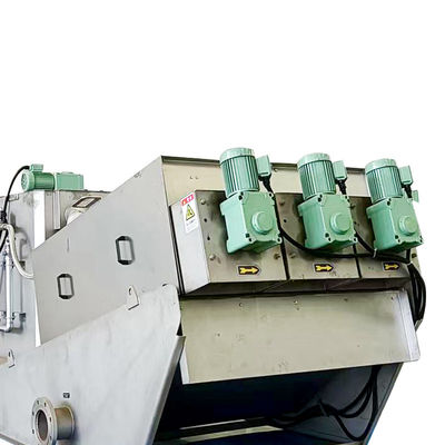 20m3/H het spiraalvormige van de het Landbouwbedrijfmest van de Modder Ontwaterende Machine Materiaal van de de Modderbehandeling
