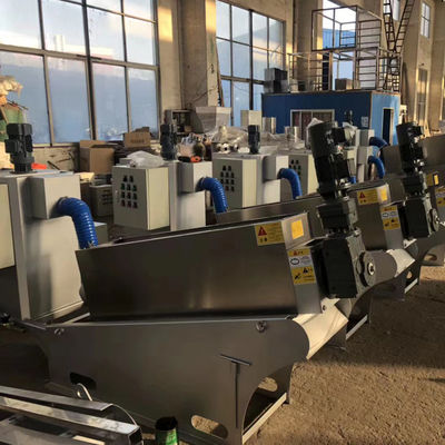 50m3/H de Modder Ontwaterende Machine van de schroefpers voor Chemische Installatie