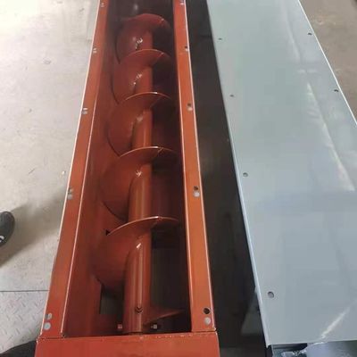 Van de de Schroeftransportband van de Koolstofstaalmodder het Droge het Poeder Industriële Spiraalvormige Vervoeren