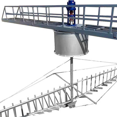 Het roestvrije staal schortte de centrale installatie van de de schraper gemeentelijke behandeling van afvalwater van de aandrijvingsmodder op