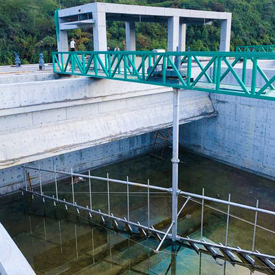 Het roestvrije staal schortte de centrale installatie van de de schraper gemeentelijke behandeling van afvalwater van de aandrijvingsmodder op