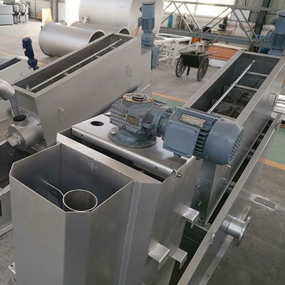 Industriële Volute-Modder Ontwaterende Machine voor Gevogelte Duck Pig Fecal