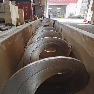 Van het de Transportbandnet van Shaftless van de behandelings van afvalwaterinstallatie het Spiraalvormige Materiaal van de het Residutransportband