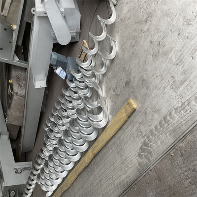 Van het de Transportbandnet van Shaftless van de behandelings van afvalwaterinstallatie het Spiraalvormige Materiaal van de het Residutransportband