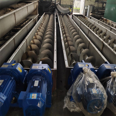 Van het de Transportbandnet van Shaftless van de behandelings van afvalwaterinstallatie het Spiraalvormige Materiaal van de het Residutransportband