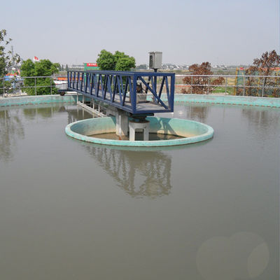 Van de de Aandrijvingsmodder van de roestvrij staal de Halve Brug Perifere Tank van de de Schrapersedimentatie