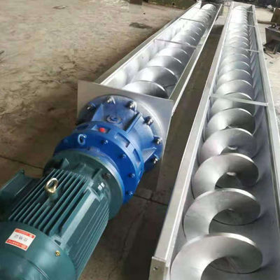 Van de de Modderschroef van het mangaanstaal van de Transportbandshaftless de Spiraalvormige Transportband voor Zand Droog Poeder