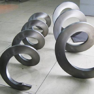 Van de de Modderschroef van het mangaanstaal van de Transportbandshaftless de Spiraalvormige Transportband voor Zand Droog Poeder