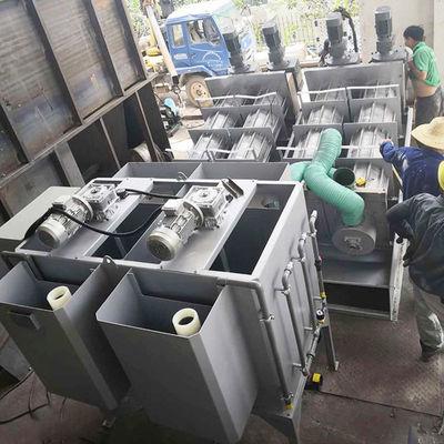 Spiraalvormige Petrochemische Olieachtige Modder Ontwaterende Machine voor Voedselfabriek