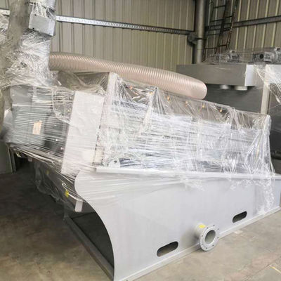 Spiraalvormige Petrochemische Olieachtige Modder Ontwaterende Machine voor Voedselfabriek