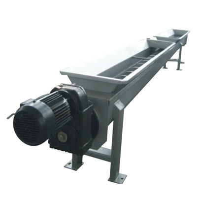 De u-vormige Transportband van de Schroefriem Shaftless voor de Modderkoolstof Ash Concrete van de Mortierkorrel