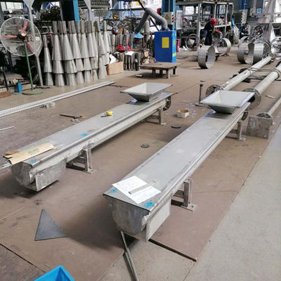 U-type schroeftransporteur voor slibcement sintelertskorrel: