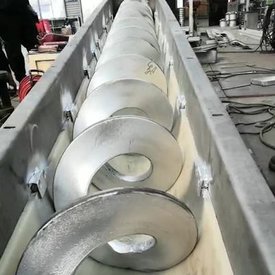 U-type schroeftransporteur voor slibcement sintelertskorrel: