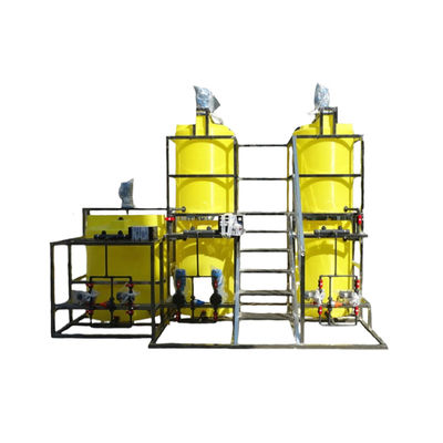 PAC / PAM automatisch doseersysteem PE Chloorzuur Alkalidioxide