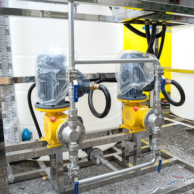 PAC / PAM automatisch doseersysteem PE Chloorzuur Alkalidioxide