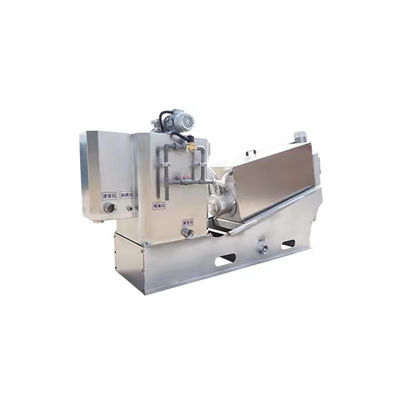 Volledige Automatische Schroeftype Scheiding van de Slib Ontwaterende Machine Vaste Vloeistof: