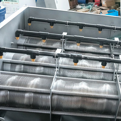 Spiraalvormige Type Schroefpers Modder Ontwaterende Machine SS 304 Materiaal: