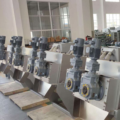 Agrarische schroefpers Slibontwateringsmachine roestvrij staal