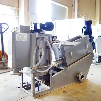 Schroefpers Chemische fabriek Slibontwateringsapparatuur Volautomatisch