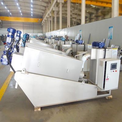 Schroefpers Chemische fabriek Slibontwateringsapparatuur Volautomatisch