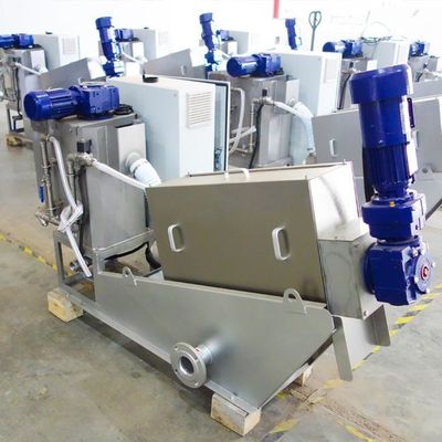 Schroefpers Chemische fabriek Slibontwateringsapparatuur Volautomatisch
