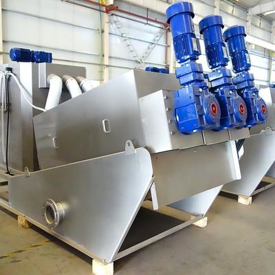 Schroefpers Chemische fabriek Slibontwateringsapparatuur Volautomatisch