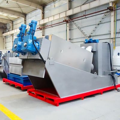 Schroefpers Chemische fabriek Slibontwateringsapparatuur Volautomatisch