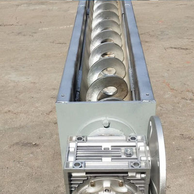 RVS Silo Cement Schroef Transportband Machine Spiraal Voor Poeder