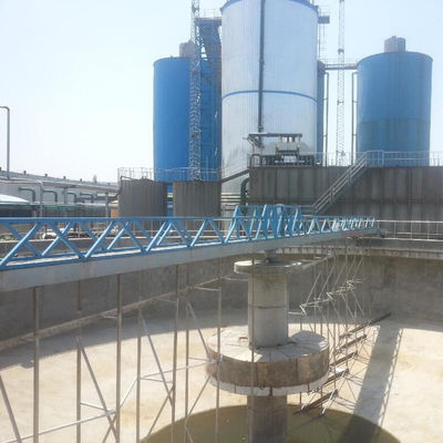 Riolering Sedimentatie Tank Center Drive Slibschraper 304 roestvrij staal