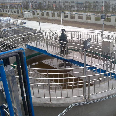 Riolering Sedimentatie Tank Center Drive Slibschraper 304 roestvrij staal