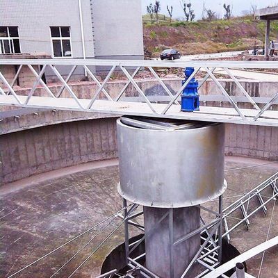 Riolering Sedimentatie Tank Center Drive Slibschraper 304 roestvrij staal