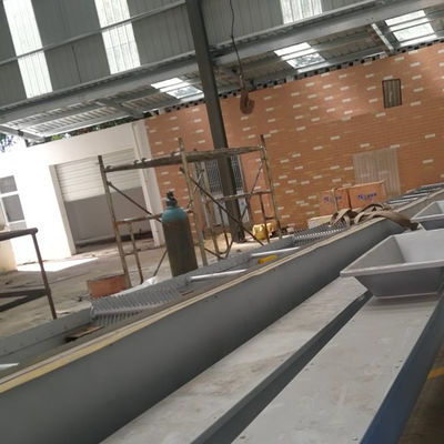 Shaftless de U-vormige SS Transportband van de Cementschroef voor de Kalk van de Dierenvoer Verpulverde Steenkool