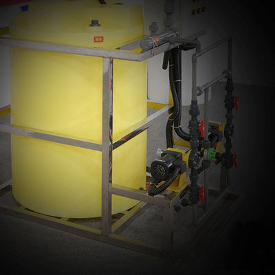 Geïntegreerde Automatische het Doseren van de de Behandelingsschaal van het Materiaalwater de Inhibitorflocculant