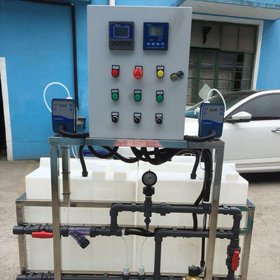 ISO9001 geïntegreerde Automatische het Doseren Machine4000l Zure Alkalineutralisatie